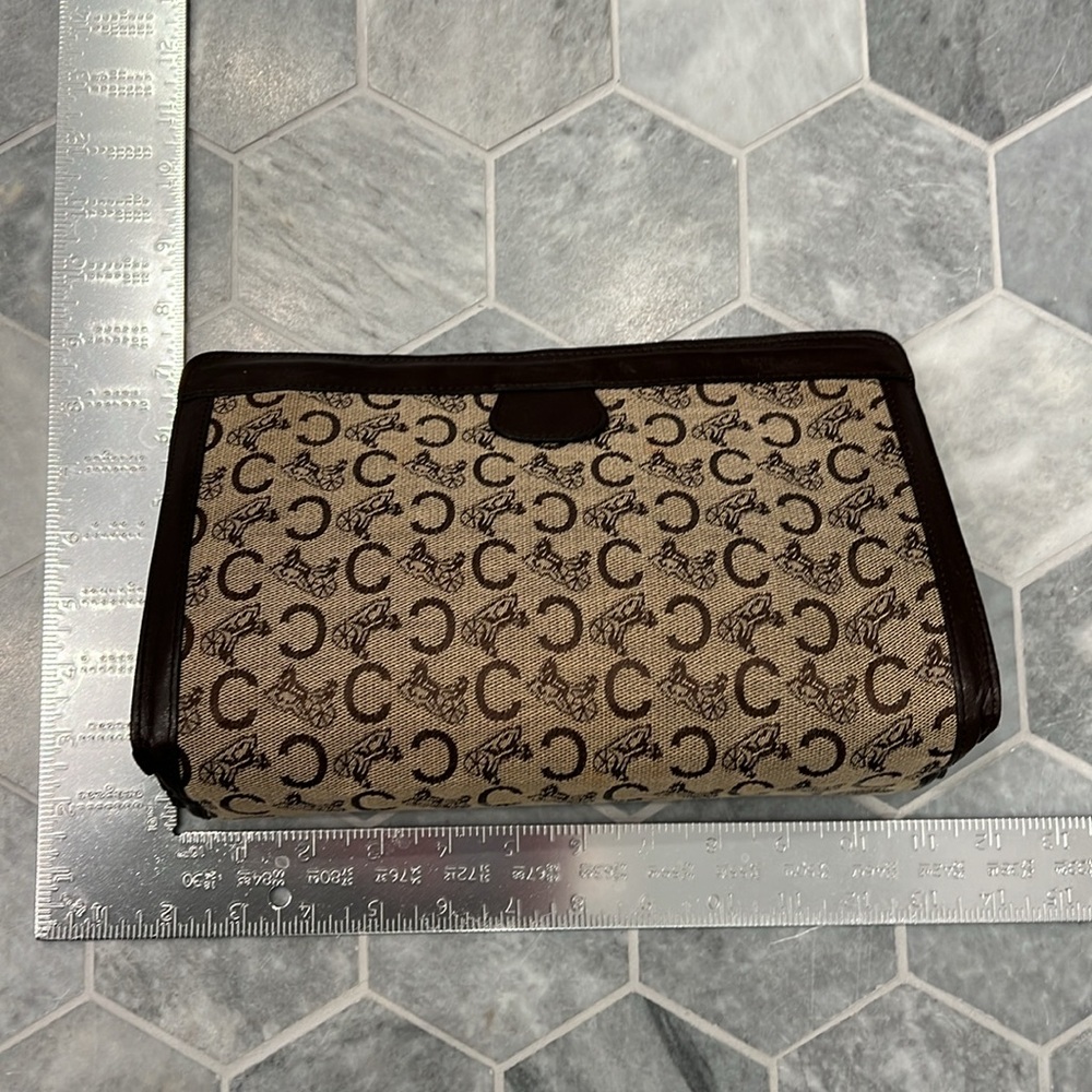Celine Macadam Canvas and Leather‎ Clutch / Makeup Case EUC - Picture 12 of 12